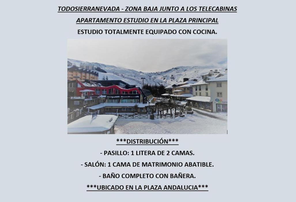 Ski Plaza Sierra Nevada & Zona Baja חדר תמונה