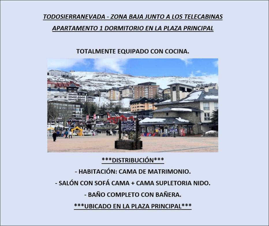 Ski Plaza Sierra Nevada & Zona Baja מראה חיצוני תמונה